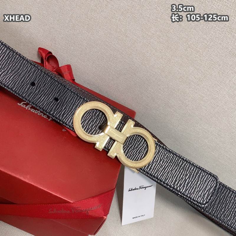 Ferragamo belt 35mmX105-125cm 8L122